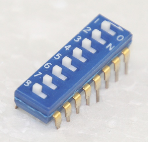 [148649] DIP Switch IC 8-Pole MIYAMA
