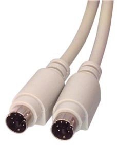 [148749] PS/2 kabel, han/han, 5m