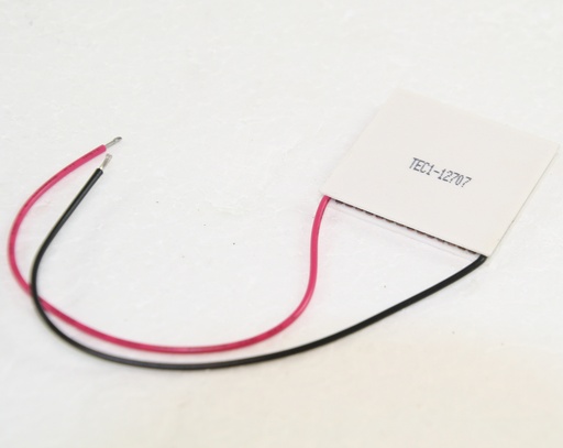 [148760] Peltier element, 40x40mm. 15,4VDC 7,5A (75W)