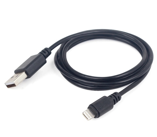 [148824] Apple Lightning USB kabel, sort, 1 meter