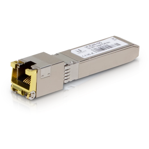 [148832] Ubiquiti SFP+ to RJ45, 10 Gigabit, silver