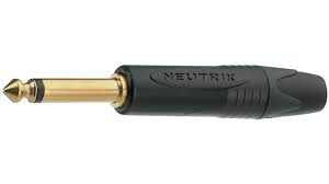 [148875] Jack 6.35mm Han Mono Neutrik GULD