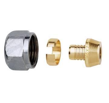 [148877] TA Pex-fittings koblingssæt 15 mm x 1/2"