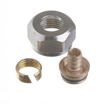 [148879] Roth fordelerkobling 15 mm x 3/4" i rødgods