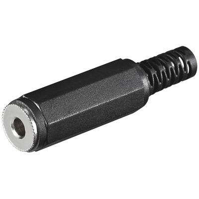 [148893] 3,5mm minijack stereo hun plastik