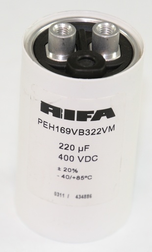 [148916] El-Capacitor 220µF/400V 35x60mm