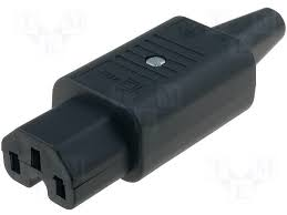 [148986] IEC Power Connector C15, Straight