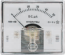 [149000] Analogt panelinstrument 0...200 µADC, KM-48F 200UA DC
