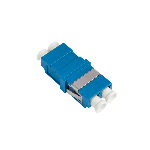 [149011] Fiberadapter 2xLC Multimode, uden flange, Blå
