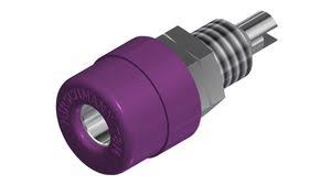 [149226] Banan Bøsning (Chassis) 4mm Violet