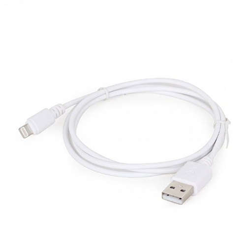 [149415] iPhone / iPad Lightning USB kabel, hvid, 1 meter