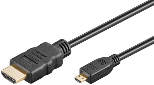 [149446] Micro HDMI til HDMI, 4K/60Hz, 1,5m