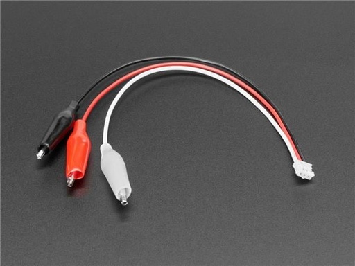 [149675] JST PH 3-pin Plug to Color Coded Alligat