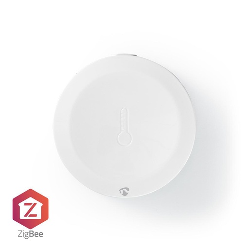 [149727] Smart Klima sensor | Zigbee 3.0 | Batteri | Android / IOS | Hvid