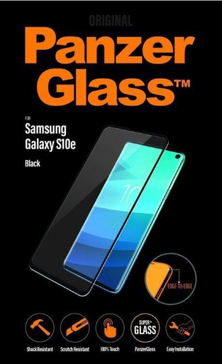 [149980] Panzer Glass for Samsung Galaxy S10e, case friendly BLACK