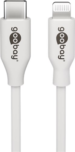 [150047] USB 2.0 kabel - USB-C han til Lightning han, Hvid (2m)