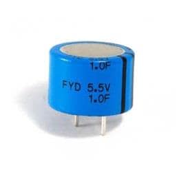 [150068] Gold Cap Capacitor 1,0F 5,5V 21,5x16mm