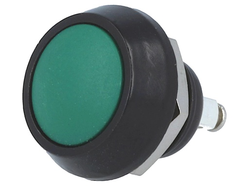 [150169] Miniature Momentary Switch OFF-(ON) 2A/36V IP65 Grøn
