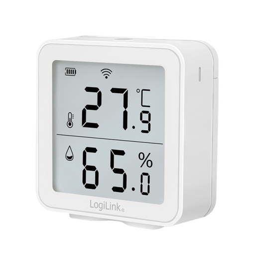 [150317] Termometer + Hygrometer, Overvågning via Smart Life App TUYA-kompatibel