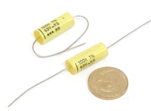 [150337] 120nF 63V axial polystyren kond. 1%