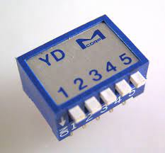[150551] DIP Switch Piano 5-Pole