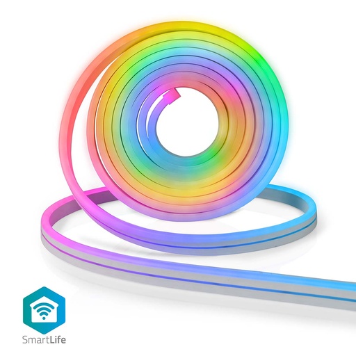 [150578] SmartLife fuld farve LED Strip | Wi-Fi | Flerfarvet | 5000 mm | IP65 | 960 lm | Android / IOS