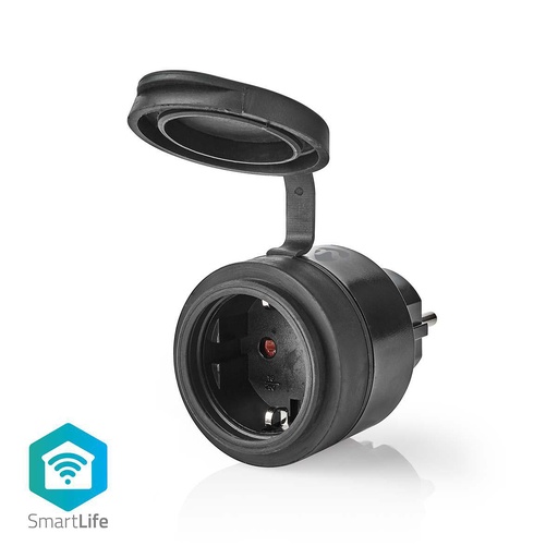 [150585] SmartLife Smart Plug, Wi-Fi, 3680 W, Android / IOS, sort