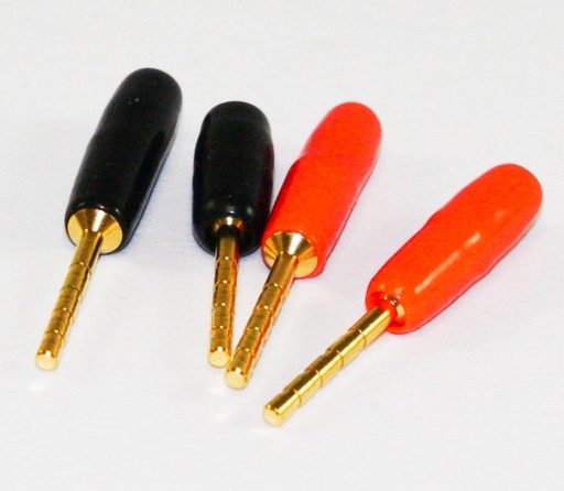[150789] 2mm. PIN kabelsæt 2xRød+2xSort