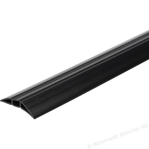 [150880] Kabelbro Sort 3mtr. 83x15mm Pvc
