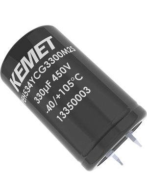[151160] El-Capacitor 330µF/450V-P1-35x40 snap-in