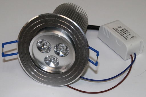 [151288] Indbygningspot =135mm. 6W AC85-265V LED incl. trafo