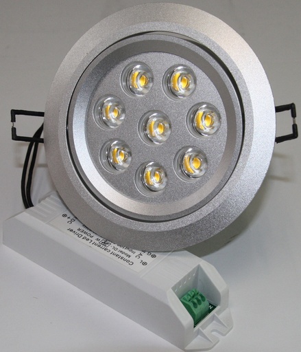 [151289] Indbygningspot =130mm. 24W AC230V LED incl. trafo