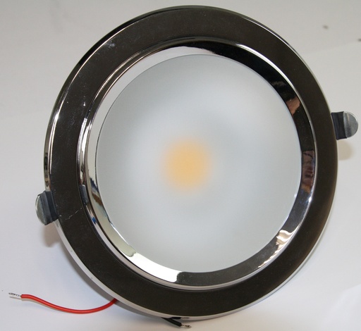 [151302] LED Downlight indbygningsspot 20W =200mm m. trafo
