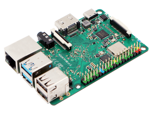 [151321] ROCK Pi 4 B Single Board Computer (SBC)