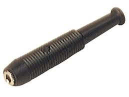 [151353] Bananstik forlænger 2mm. SORT