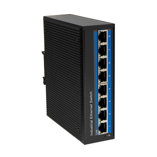 [151367] Industrial Gigabit Ethernet PoE switch, 8-port, 10/100/1000 Mbit/s