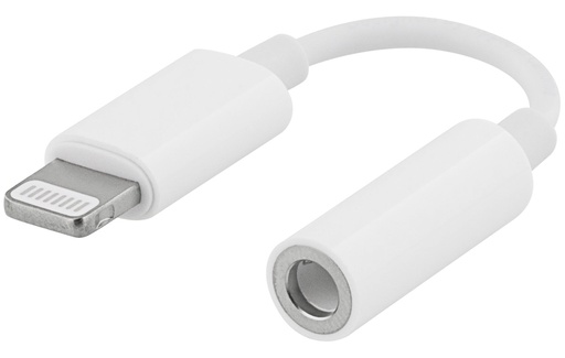 [151529] Apple Lightning til 3,5mm lydadapter, hvid