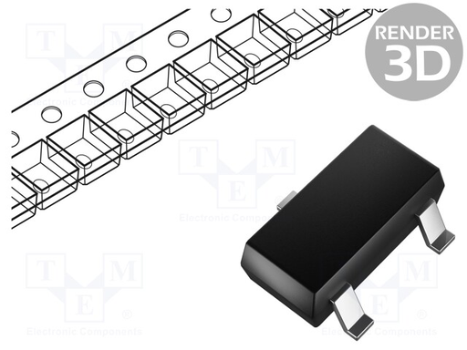 [151558] SMD Schottky 40V 0,2A SOT23