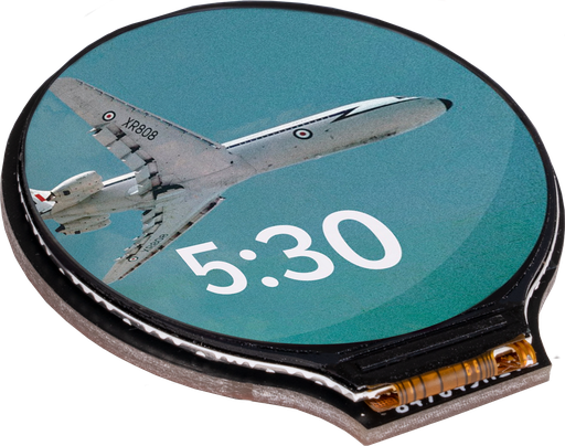 [151753] Rund 1.28" LCD display