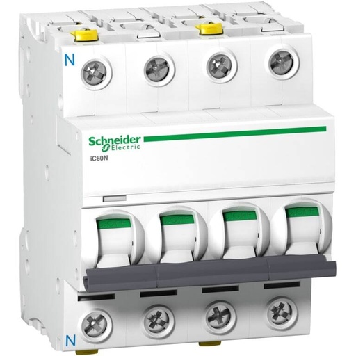 [151861] Acti9 Automatsikring iC60N, 3P+N 16A C-karakterastik, DIN