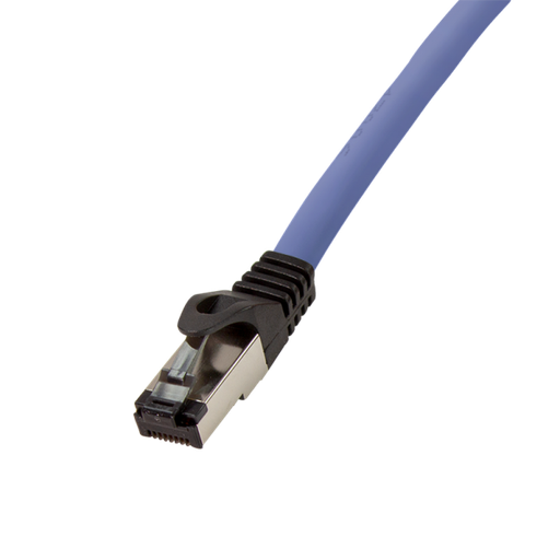 [151887] Patch cable PrimeLine, Cat.8.1, S/FTP, blue, 1 m