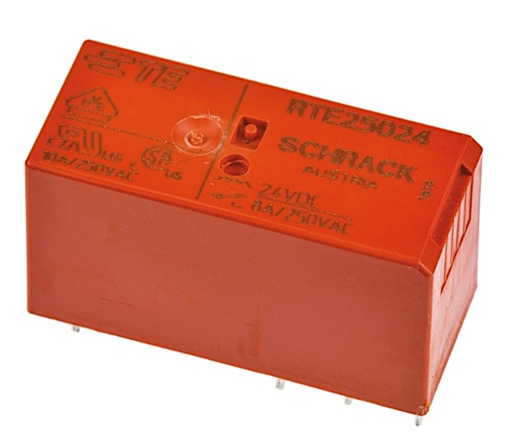 [152375] PrintRelæ 24VDC/400mW/1440R/2xSKIFTE