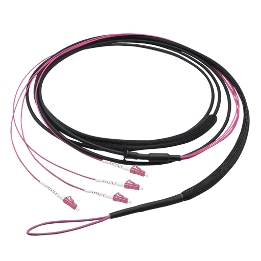 [152453] Fiber trunk cable U-DQ(ZN)BH, 4 cores multimode OM4, 50 m, LC/UPC - LC/UPC