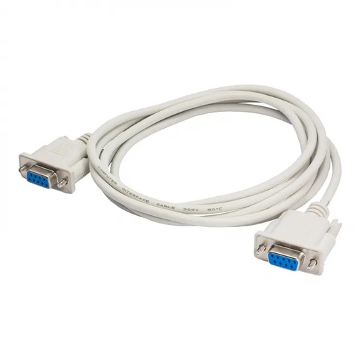 [152535] RS232 seriel kabel, hun/hun, 2 meter 1:1