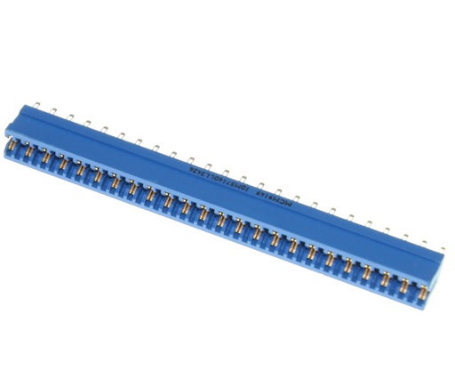 [152569] Kantconnector 2x24pol RM5,08 Lodde-øsken
