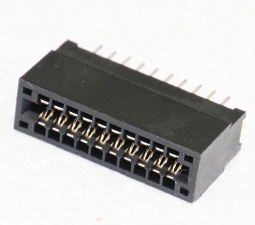 [152571] Kantconnector 2x10-pol RM2,54 PCB