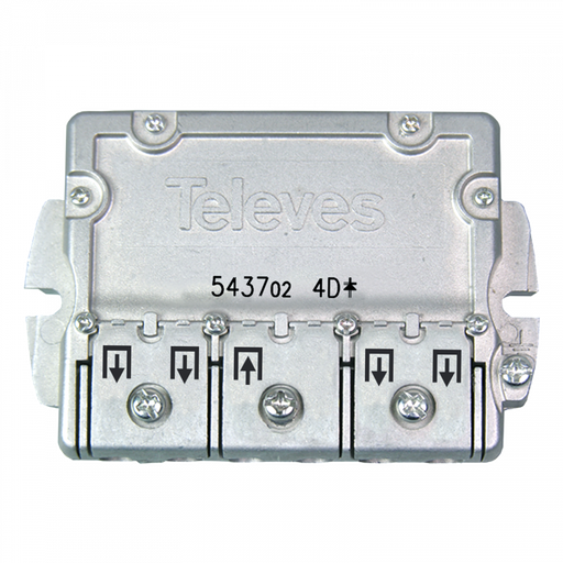 [152610] Televés Splitter 5-2400 MHz 4-way