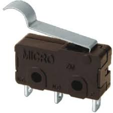 [152644] Microswitch med simuleret rullearm ; SPDT
