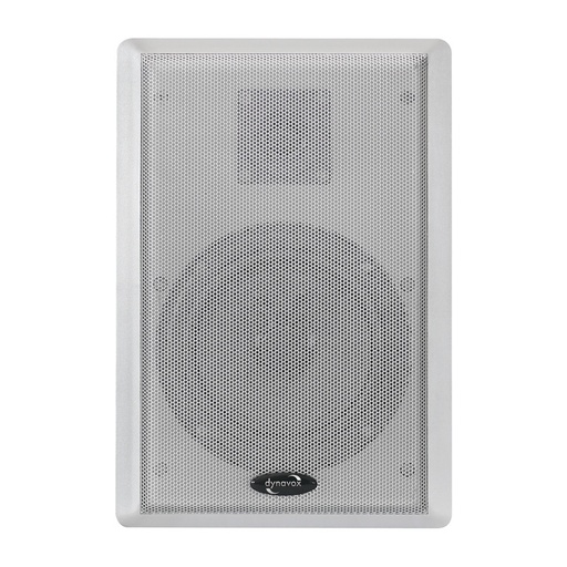 [152661] Dynavox WS-502 vghjttalere, 2-vejs, SLV (2 stk.)