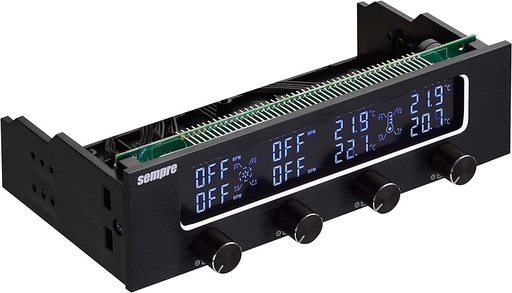 [152838] Semper Autostyle 4X Fan Controller med LCD Display